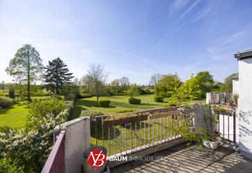 Maisonette-Wohnung mit unverbaubarem Ausblick in bevorzugter Lage von Meerbusch-Büderich