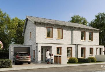 Grundstück mit Genehmigung für Doppelhaus in Sassenberg (Baugebiet Christian-Rath-Str.)