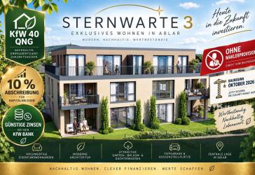 Modernes Wohnen mit eigenem Garten - 3-Zimmer-Erdgeschosswohnung
