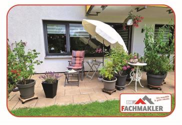 Super gepflegte Wohnung mit Sonniger Terasse mit Blick ins Grüne.