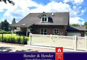 Exklusives Einfamilienhaus auf großzügigem Grundstück mit Fernblick, Sauna & Pool!