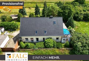 Großzügiges, teilsaniertes Bauernhaus auf 2.179 m² wartet auf Ihre Ideen - nur 5 Minuten bis Nauen