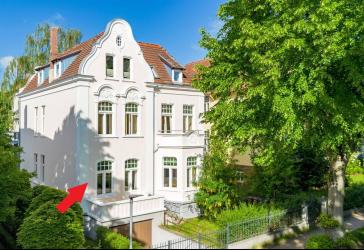Ein Garten nur für Sie - Stilvolle Altbauwohnung im Stadtparkviertel