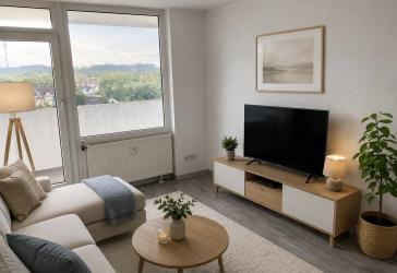 3-Zimmer-Wohnung mit großem Balkon und Fernblick | kurzfristig bezugsfrei