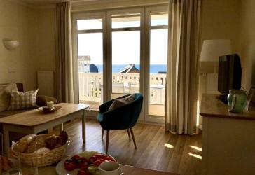 Beim Frühstückskaffee schon den Meerblick genießen - 3-Zimmer-Wohnung in allerbester Lage
