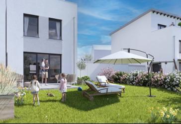 Doppelhaus in Essen-Burgaltendorf - KfW-40-NH, QNG-zertifiziert, förderfähig | Noch 3 Häuser frei