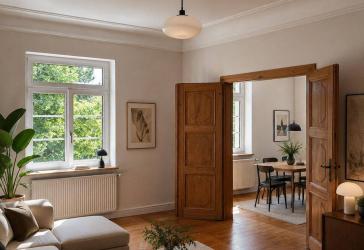 Helle 4-Zimmer Altbauwohnung am Rande des Kurgebiets von Bad Kreuznach
