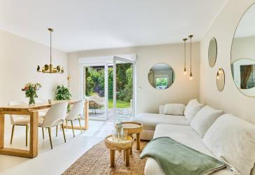 Reserviert: Hochwertig kernsaniertes Reihenhaus nahe dem Kupferteich mit Garten & wohnlichem Keller