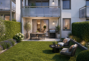 Gartenwohnung: Das Marius Quartier - Ein neuer Mittelpunkt im Herzen Ansbachs / Wohnung Nr. 4