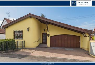 Großzügiger Bungalow mit ca. 242 m² Gesamtfläche - davon ca. 160 m² Wohnfläche und ca. 82 m² zusätzlicher Nutzfläche