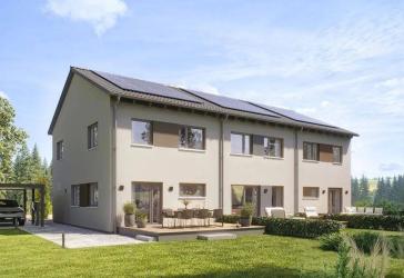 Modernes Reihenendhaus in Sigmaringen - Neubauprojekt mit Hanse Haus