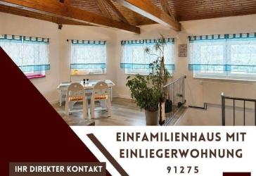 Einfamilienhaus mit Einliegerwohnung - gewerblich nutzbar
