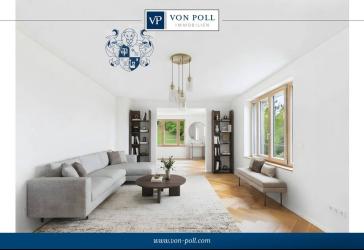 Architektonisch reizvolle Terrassenwohnung unterhalb der Altenburg mit Weitblick