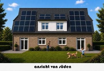 6750- MODERN, EFFIZIENT, ZUHAUSE - Neubau-DHH mit PV-Anlage