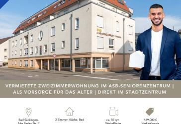 LFI | Im ASB-Seniorenzentrum | Ihre Vorsorge für das Alter | Vermietete Zweizimmerwohnung