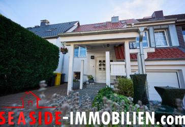 Kühlungsborn: Gepflegtes Reihenmittelhaus mit Sauna, Kamin, Tiefgarage und zwei geschützten Freisitzen