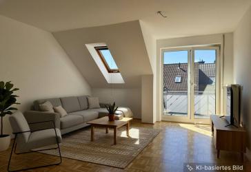 Charmante Dachgeschosswohnung mit viel Licht in Kaufungen