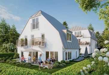 Solitär - Freistehendes Einfamilienhaus mit umlaufenden Garten und Tiefgarage