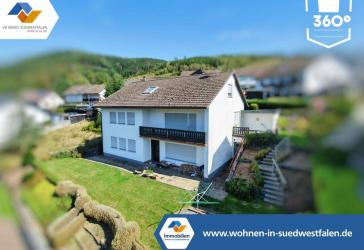 VR IMMO: Wohnen mit Weitblick - Einfamilienhaus mit Einliegerwohnung und Potenzial.