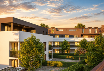 KFW40 QNG - Modern & exklusiv Wohnen! 3-Zi-Wohnung mit großer Terrasse und Garten (W17)