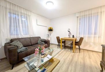 Möblierte Wohnung auf Zeit in Fellbach mit eigener Eingang und Parkplatz