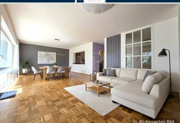 VON POLL - FRIEDRICHSDORF: Familiengerechte, modernisierte 4 Zimmer Garten Wohnung mit Terrasse