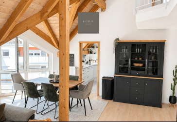 4-Zimmer-Maisonette mit offener Galerie, Balkon und 2 TG-Stellplätzen in Ludwigshafen-Maudach