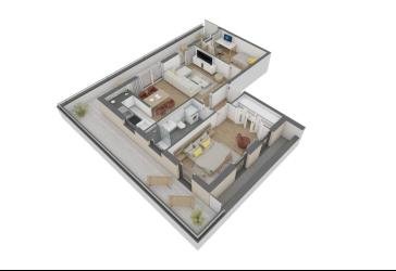 Attraktive 3,5 Zimmer-Wohnung im DG mit Dachterrasse und Aufzug