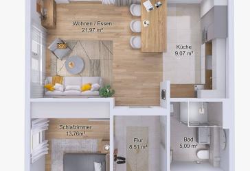 Vorschaubild Wohnung