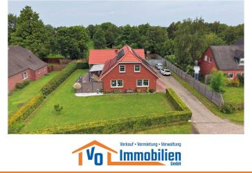 Energieeffizient und küstennah: Einfamilienhaus mit Garage, Wärmepumpe und PV-Anlage in Osteel