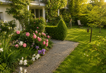 Erstbezug nach Sanierung - Gartenwohnung in ruhiger Waldrandlage Korntal