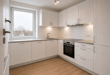 Erstbezug nach Sanierung – moderne 2-Zimmer-Wohnung mit neuer Einbauküche in Bahnhofsnähe