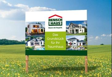 Ein Grundstück, das nicht gleich an der Terrasse endet