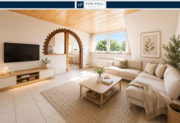 4 Zimmer Maisonette ETW mit 2 Bädern, Klima, Garage und Garten zur Mitbenutzung in Duisburg Süd