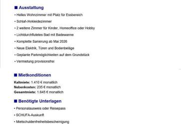 Vorschaubild Wohnung