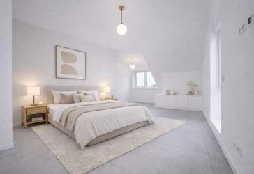 KfW-55-Standard | Moderne Dachgeschosswohnung im Neubau (2023)