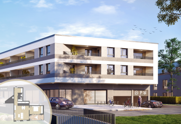 2-Zimmer-Wohnung mit Balkon I Neubau I Aufzug I provisionsfrei