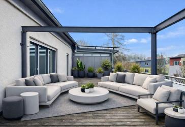 Sonnige Aussichten: Dachterrassenwohnung mitten in Erding