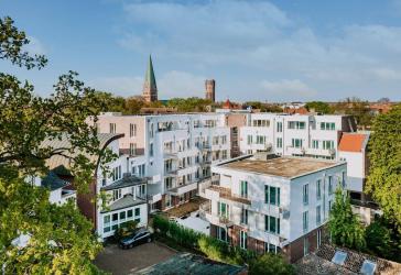 Penthouse - Wohnung mit Dachterrasse in Südwest-Ausrichtung und zusätzlicher Loggia