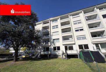 Gepflegte 4 Zi. Wohnung inkl. 2 Stellplätzen - zentrale Wohnlage
