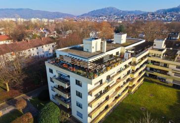 Über den Dächern von Weinheim - Penthousewohnung mit Privatlift als Kapitalanlage