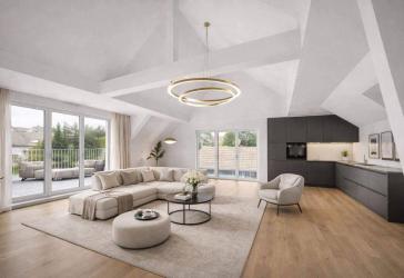 Jetzt besichtigen | 5 Zimmer-Penthouse, große Süd-West-Dachterrasse, barrierefrei
