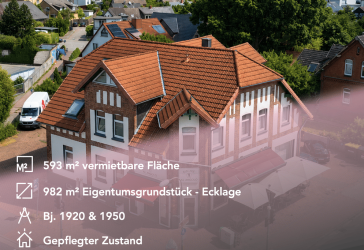 Wohnhaus & Renditeobjekt - 'Immobilienpaar' mit Charme in Altgarbsen