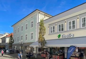 Wohnen mit Charakter. Gemütliche Dachgeschosswohnung in der Diana Passage