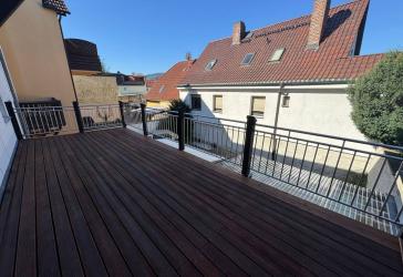 2-Raum Wohnung mit großer Terasse 800 Meter vom Markt