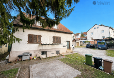 ** 2-FAM.-HAUS (151 QM) IN ZENTRALER LAGE IN S-OBERTÜRKHEIM: * 713 qm GrSt. * sanierungsbedürftig **