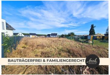 Unter Bodenrichtwert: Attraktives Baugrundstück, ideales Wohnumfeld für Familien, Bauträgerfrei