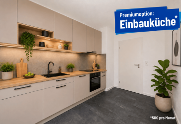 IHR ERSTBEZUG IN IDYLLISCHER LAGE | Traumhafte 4-Raum-Wohnung mit Süd-Balkon und Tageslichtbad