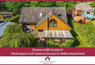 Charme trifft Komfort! Rückzugsort mit Sauna & Jacuzzi in Südbrookmerland