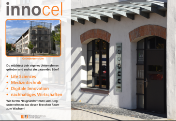 Einzelbüro im Innocel Innovations-Center Lörrach